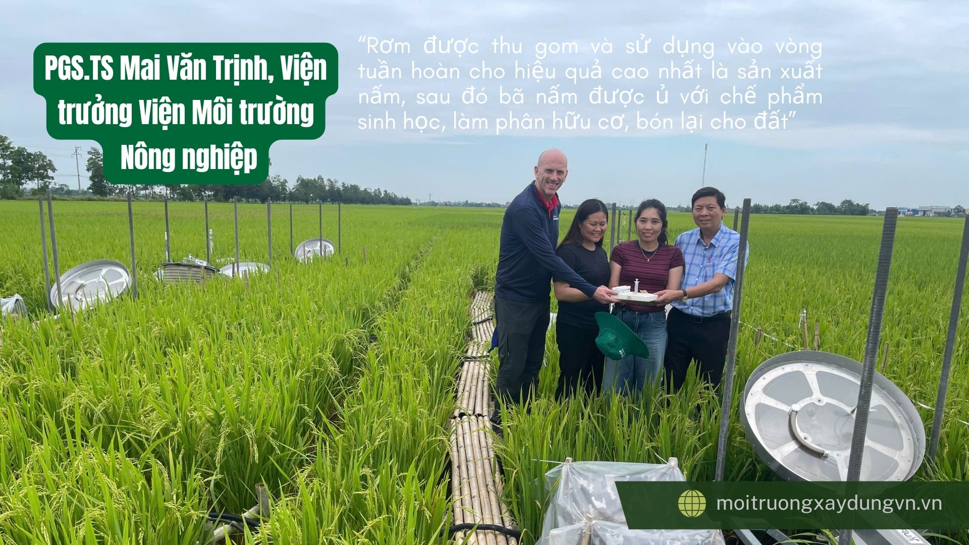 Nông nghiệp tuần hoàn - Tiết kiệm tài nguyên, tạo sinh kế bền vững.  Bài 3: Khép kín vòng tuần hoàn, nâng giá trị hạt gạo Việt Nam